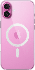 Apple iPhone 16 Plus Back Cover met MagSafe Transparant achterkant