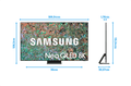 Samsung Neo QLED 8K 85QN800D (2024) + Soundbar visual Coolblue 4