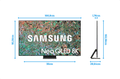 Samsung Neo QLED 8K 75QN800D (2024) + Soundbar visual Coolblue 4