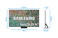 Samsung Neo QLED 8K 65QN800D (2024) + Soundbar visual Coolblue 4