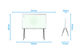 Samsung The Serif Cloud White 50LS01D (2024) visual Coolblue 4