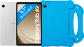Samsung Galaxy Tab A9 8,7 inch 64GB Wifi Zilver + BlueBuilt Kids Cover Blauw Main Image