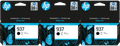 HP 937 Cartridge Zwart Triple Pack Main Image