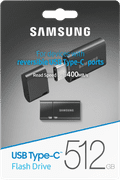 Samsung USB-C Flash Drive 512GB Grijs verpakking
