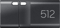 Samsung USB-C Flash Drive 512GB Grijs achterkant
