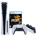 PlayStation 5 Slim Disc Edition + Call of Duty: Black Ops 6 + Oplaadstation Main Image