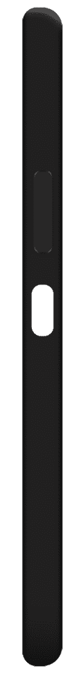 Just in Case Soft Design Redmi A3 Back Cover Black right side