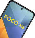 Just In Case Tempered Glass POCO M6 Screenprotector detail