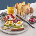 Philips Airfryer HD9921/00 Ontbijtset product in gebruik