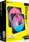 Corsair iCUE LINK RX140 RGB - Dual Fan Kit verpakking