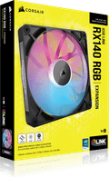 CORSAIR iCUE LINK RX140 RGB - Single Fan packaging