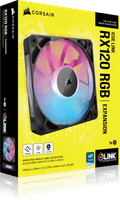 CORSAIR iCUE LINK RX120 RGB - Single Fan packaging