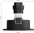 Philips Hue Centura Recessed Spot Light White and Color - Round - Black detail