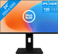 BlueBuilt 24 inch Full HD + BlueBuilt Draadloos USB Toetsenbord QWERTY voorkant