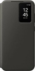 Samsung Galaxy S24 FE Clear View Book Case Zwart Main Image