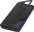 Samsung Galaxy S24 FE Clear View Book Case Zwart rechterkant