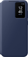 Samsung Galaxy S24 FE Clear View Book Case Blauw Main Image