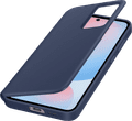 Samsung Galaxy S24 FE Clear View Book Case Blauw rechterkant