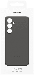 Samsung Galaxy S24 FE Siliconen Back Cover Zwart verpakking