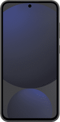 Samsung Galaxy S24 FE Siliconen Back Cover Zwart voorkant
