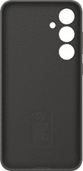 Samsung Galaxy S24 FE Siliconen Back Cover Zwart voorkant