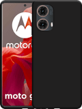 Just in Case Soft Design Motorola Moto G85 Back Cover Zwart visual leverancier
