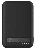 Belkin Draadloze Powerbank met MagSafe Magneet en Snelladen 10.000 mAh Zwart bovenkant