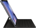 Samsung Galaxy Tab S10 Plus / S9 Plus / S9 FE Plus Slim Toetsenbord Hoes QWERTY Zwart linkerkant