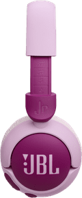 JBL JR320BT Mauve côté gauche