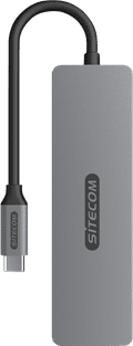 Sitecom 5 in 1 USB-C PD Multiport Adapter bovenkant