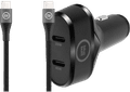 BlueBuilt Power Delivery Autolader 45W Zwart + Usb C Kabel 1,5 Nylon Zwart Main Image