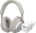 Bowers & Wilkins Px7 S2e Grijs + BlueBuilt Power Delivery Oplader met Usb C Poort 20W Wit Main Image