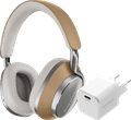 Bowers & Wilkins Px8 Bruin + BlueBuilt Power Delivery Oplader met Usb C Poort 20W Wit Main Image