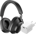 Bowers & Wilkins Px8 Zwart + BlueBuilt Power Delivery Oplader met Usb C Poort 20W Wit Main Image