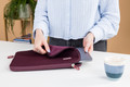 BlueBuilt Laptop Sleeve for Apple MacBook Air 13 inches Red visual Coolblue 2