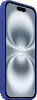 Apple iPhone 16 Back Cover met MagSafe Ultramarijn voorkant