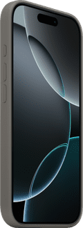 Apple iPhone 16 Pro Back Cover met MagSafe Rotsgrijs voorkant