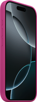 Apple iPhone 16 Pro Back Cover met MagSafe Fuchsia voorkant