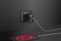 Sitecom 30W GaN Power Delivery Wall Charger with LED Display product in use