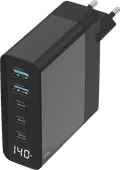 Sitecom 140W Power Delivery Wall Charger with LED Display Main Image