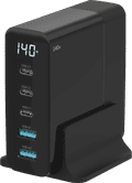 Sitecom 140W Power Delivery Desktop Charger with LED display voorkant