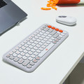 Logitech Pop Icon Combo Set Clavier et Souris Blanc AZERTY produit à l'usage