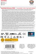 SanDisk MicroSDXC Extreme Pro 256GB 140MB/s verpakking