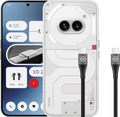 Nothing Phone (2a) 128GB Wit 5G + BlueBuilt Usb C Kabel 1,5m Nylon Zwart Main Image