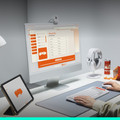 Logitech POP Wireless Mouse White product in use
