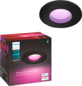 Philips Hue Xamento Bathroom Recessed Spot Light White and Color - Black - Round packaging