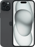 iPhone 15 Plus 128 Go Noir Reconditionné (Traces d'utilisation visibles) Main Image
