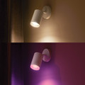 Philips Hue Fugato Mounted Spot Light White and Color - White - 1-spot product in use