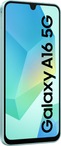 Samsung Galaxy A16 128GB Groen 5G + Accessoirepakket linkerkant