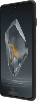 BlueBuilt Back Cover OnePlus 12R Zwart linkerkant
